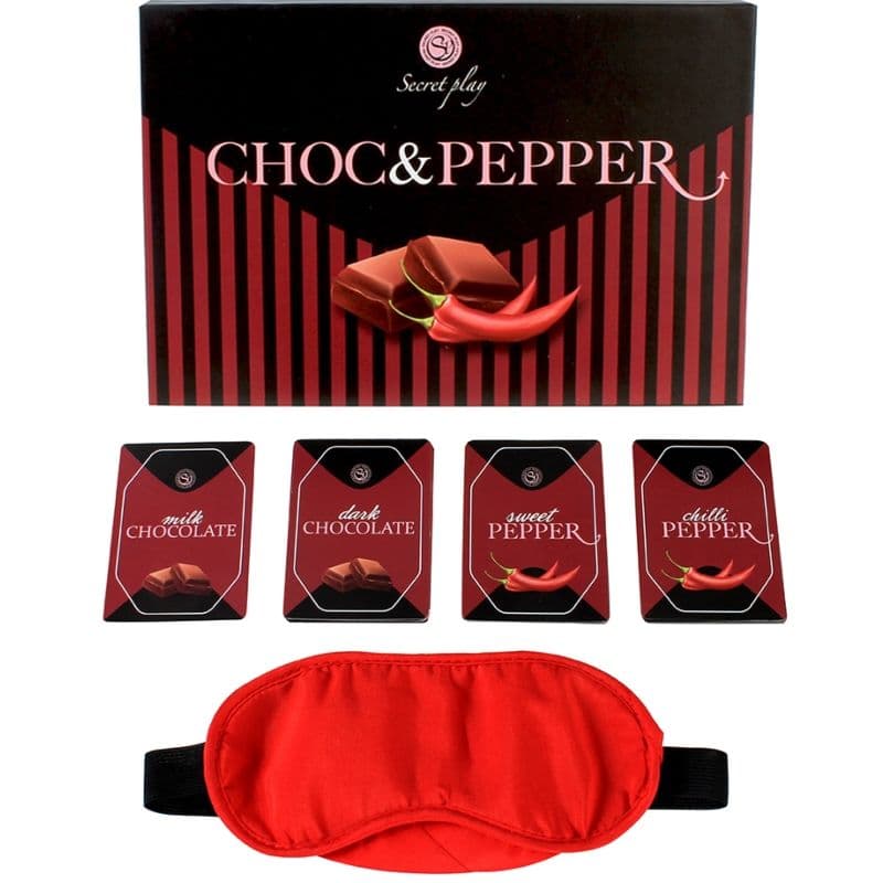 SecretPlay Choc & Pepper – Erotisches Kartenspiel mit vier Levels