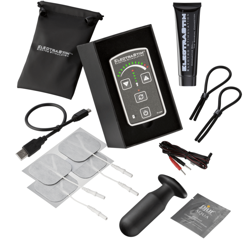 ElectraStim Flick EM60-M – Elektrosex-Multipack mit Sonde und Ringen