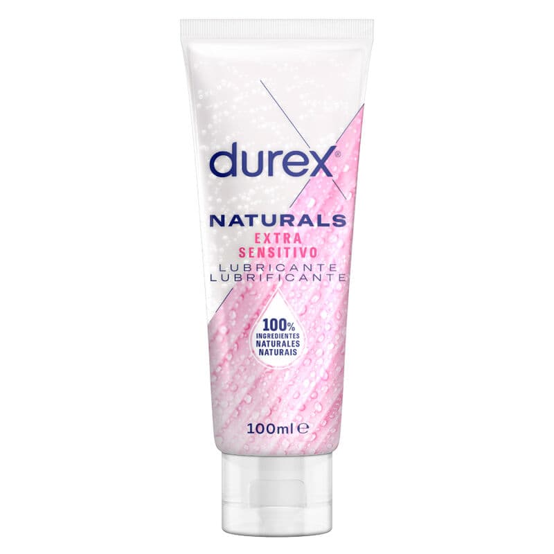 Durex Naturals Extra Sensitive – Gleitgel auf Wasserbasis, mit natürlicher Aloe Vera