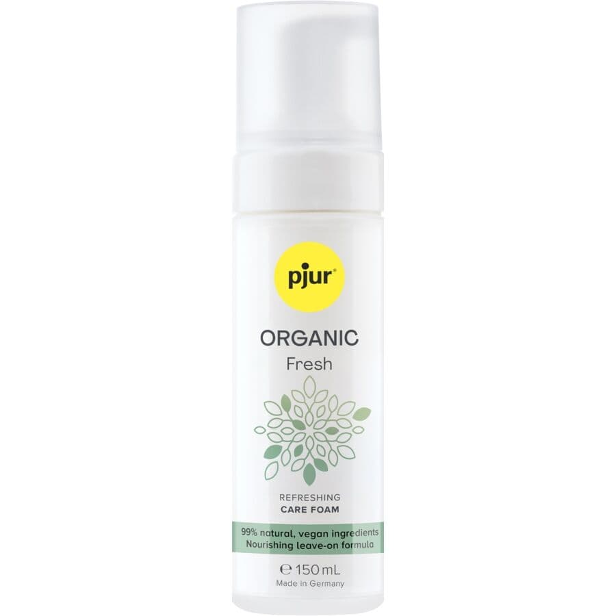 Pjur Organic Fresh – Veganer Erfrischungsschaum ohne Abspülen, 150 ml