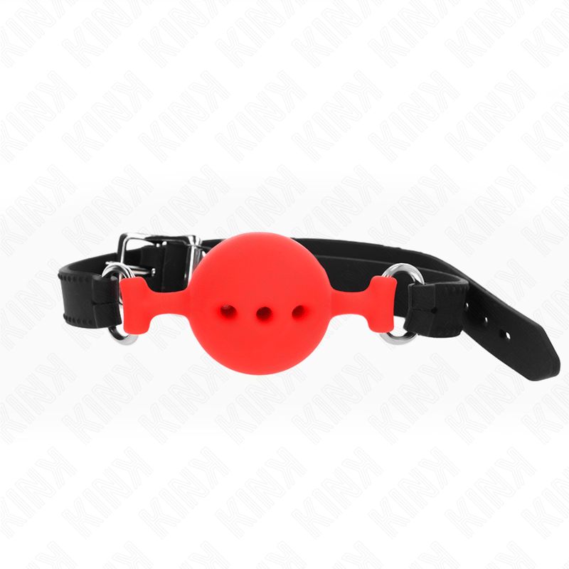 Kink – Ballknebel aus Vollsilikon, Kugel 4,5 cm, Größe M