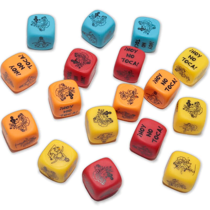 Diablo Picante Würfelspiel der Haltungen – Fluoreszierender Stellungswürfel