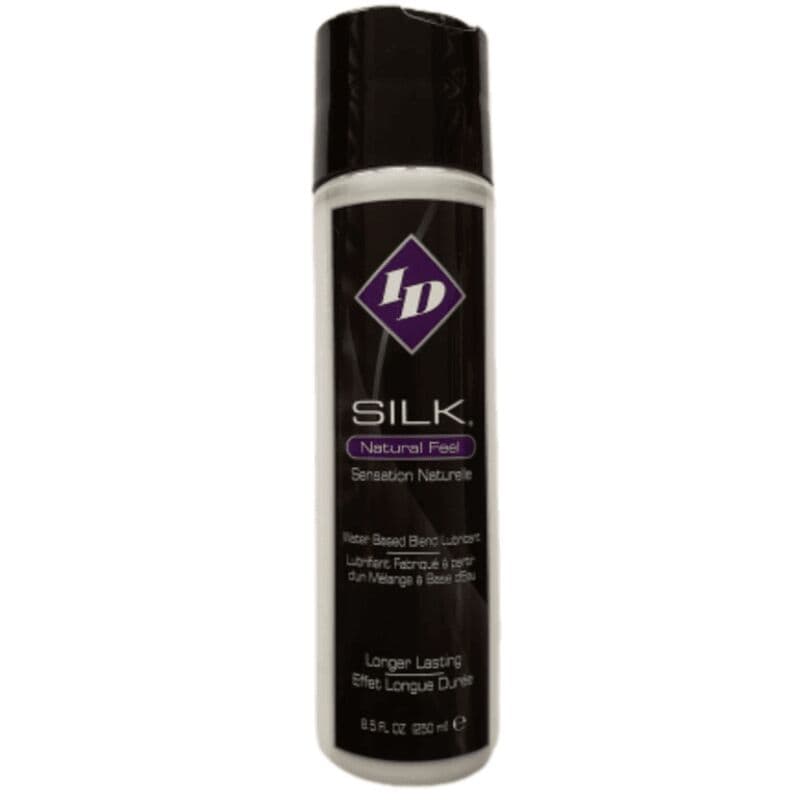 ID Silk Feel – Hybrid-Gleitmittel auf Wasser- und Silikonbasis mit Seide, 250 ml