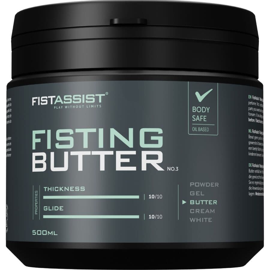 Cobeco Fist Assist – Ölbasierte Gleitbutter, 500 ml