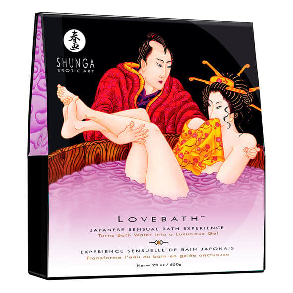 Shunga Lovebath Lotus Sensual – Cremiger Badezusatz mit Blütenduft