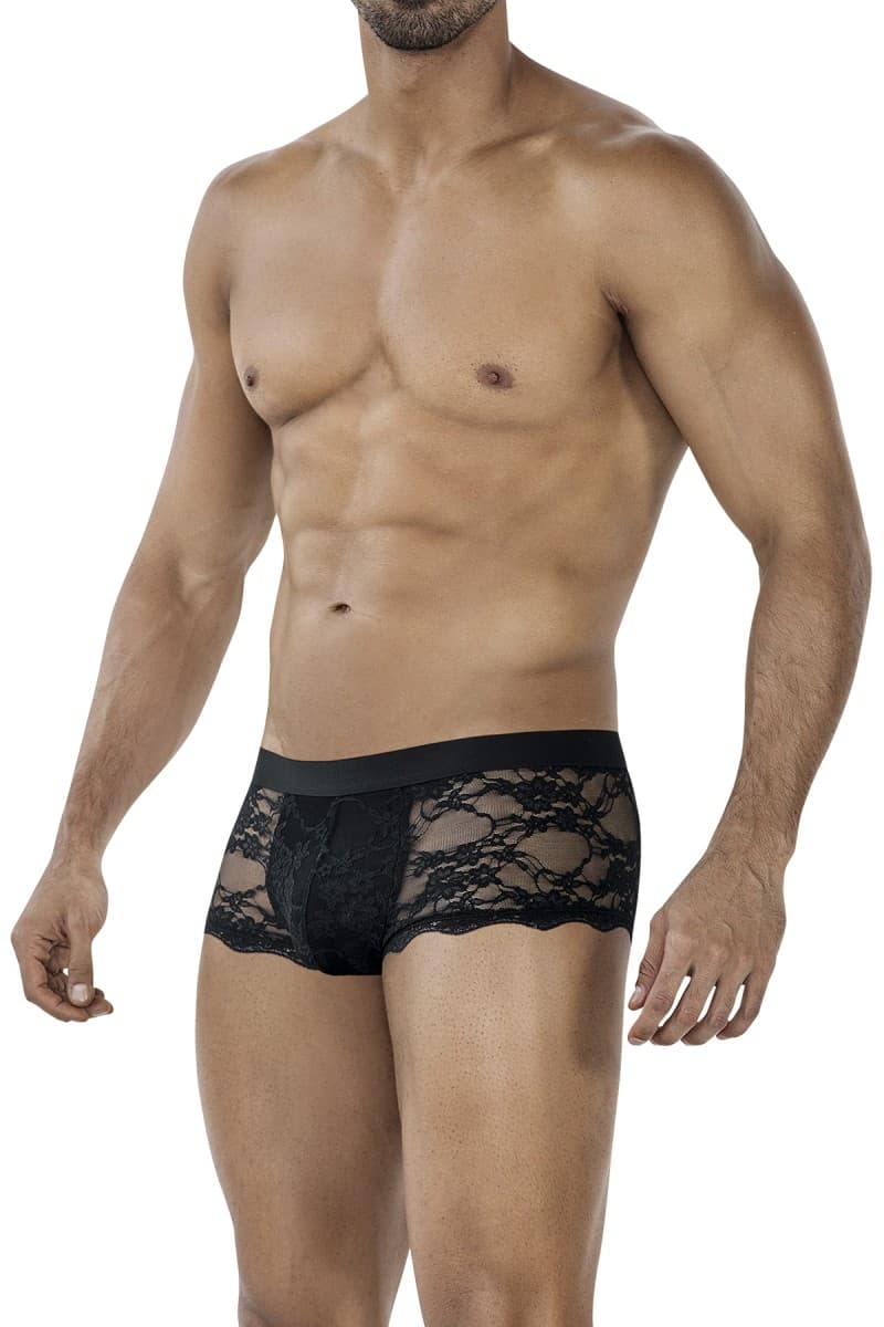 Cut4Men – Lacey Trunk Shorts mit blickdichtem Suspensorium