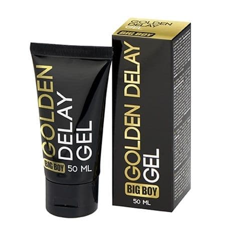 Cobeco Big Boy Golden Delay Gel – Verzögerungsgel für Männer, 50 ml