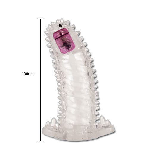 Baile Brave II Sensorverlängerung – Penishülle mit vibrierender Spitze