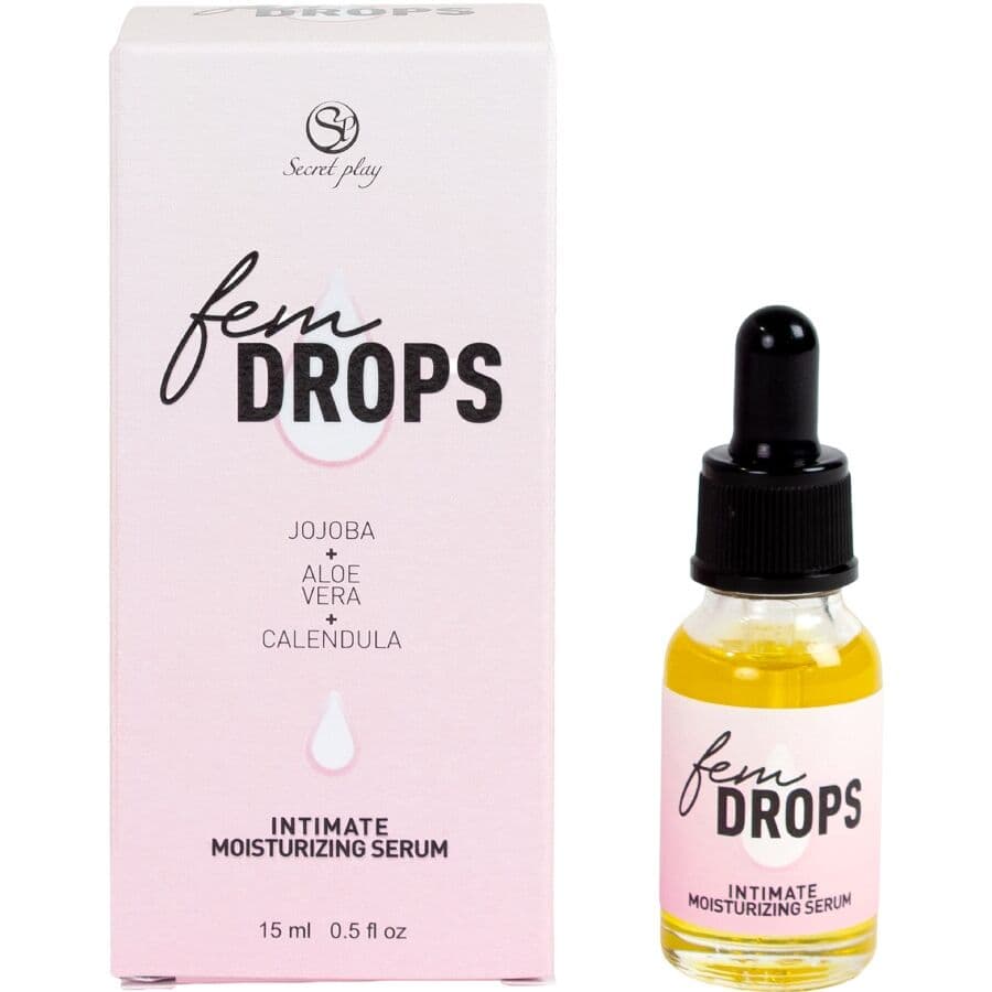 Secretplay Fem Drops – Intim-Feuchtigkeitsserum, 15 ml