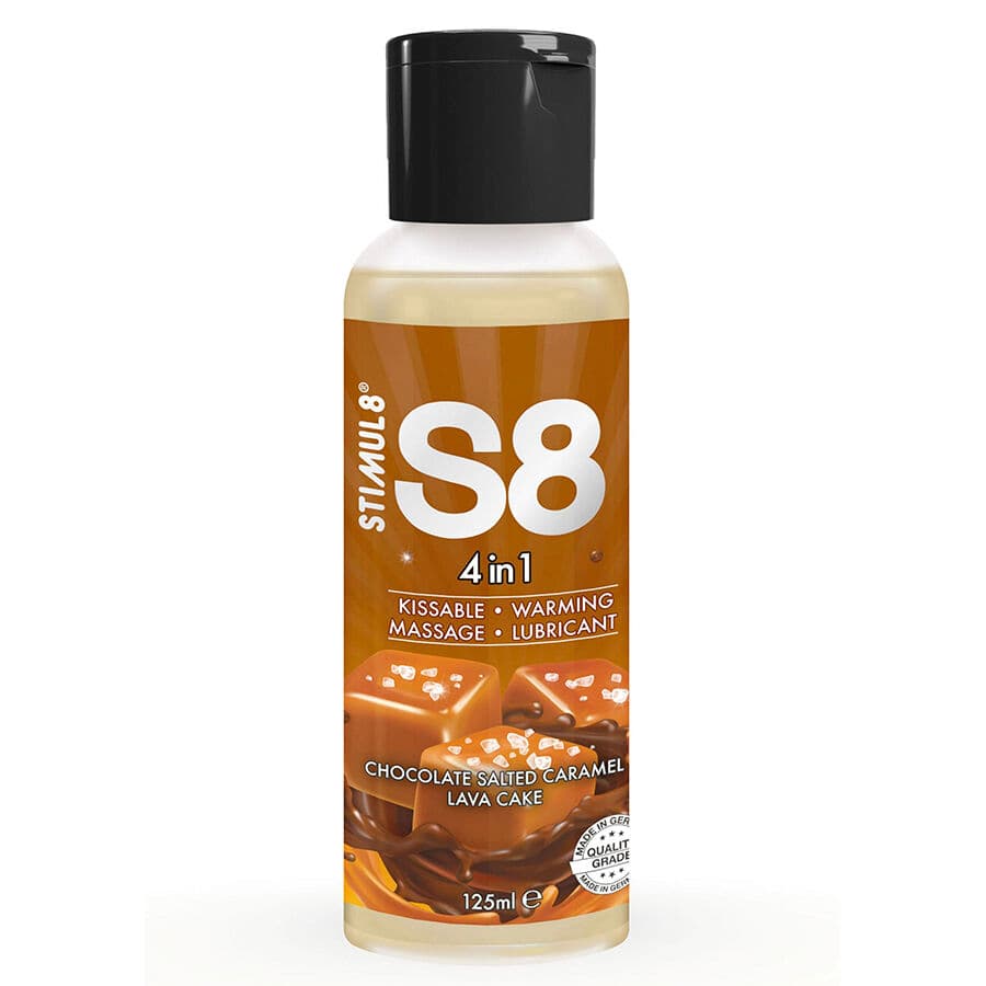 Stimul8 S8 – 4-in-1 Dessert-Gleitgel mit Schokolade-Karamell-Geschmack