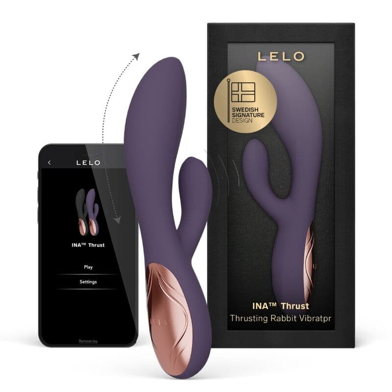 Lelo Ina Thrust – Rabbit-Stoßvibrator mit Dynamic-Thrust-Technologie