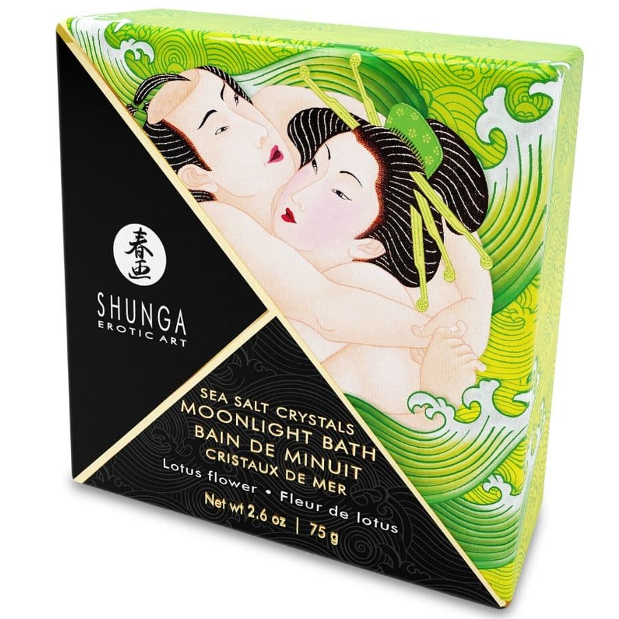 Shunga Badesalz Lotus – Duftendes Badesalz, 75 g