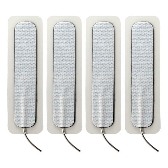 ElectraStim ElectraPads lang – 4 selbstklebende Elektro-Pads, 1,5 x 7,6 cm
