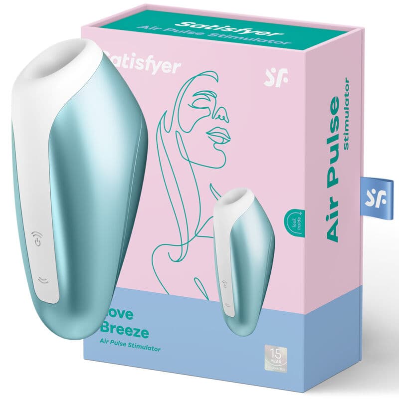 Satisfyer Love Breeze – Druckwellenvibrator Ice Blue