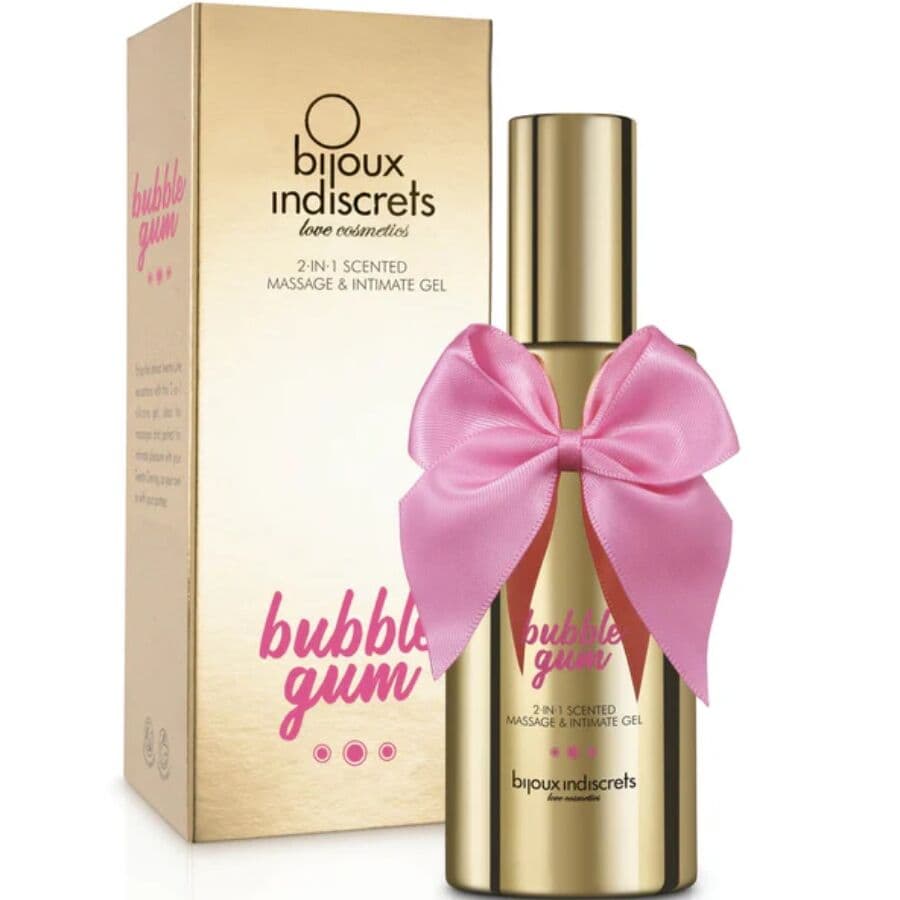 Bijoux Indiscrets Bubble Gum – Massage- und Intimgel, 100 ml