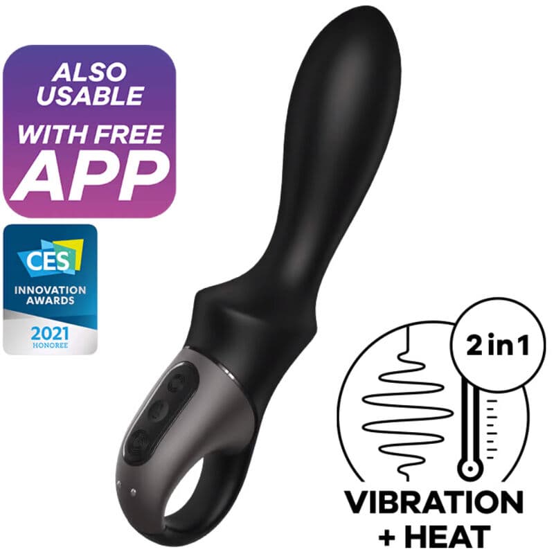 Satisfyer Heat Climax – App-Analvibrator mit Heizfunktion