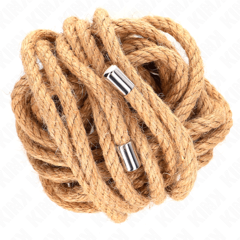 KINK Hanfseil 5 m – Bondage-Seil, Schwarz