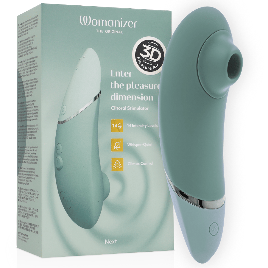 Womanizer Next – Klitorisstimulator mit 3D Pleasure Air – Sage, Ansicht 8