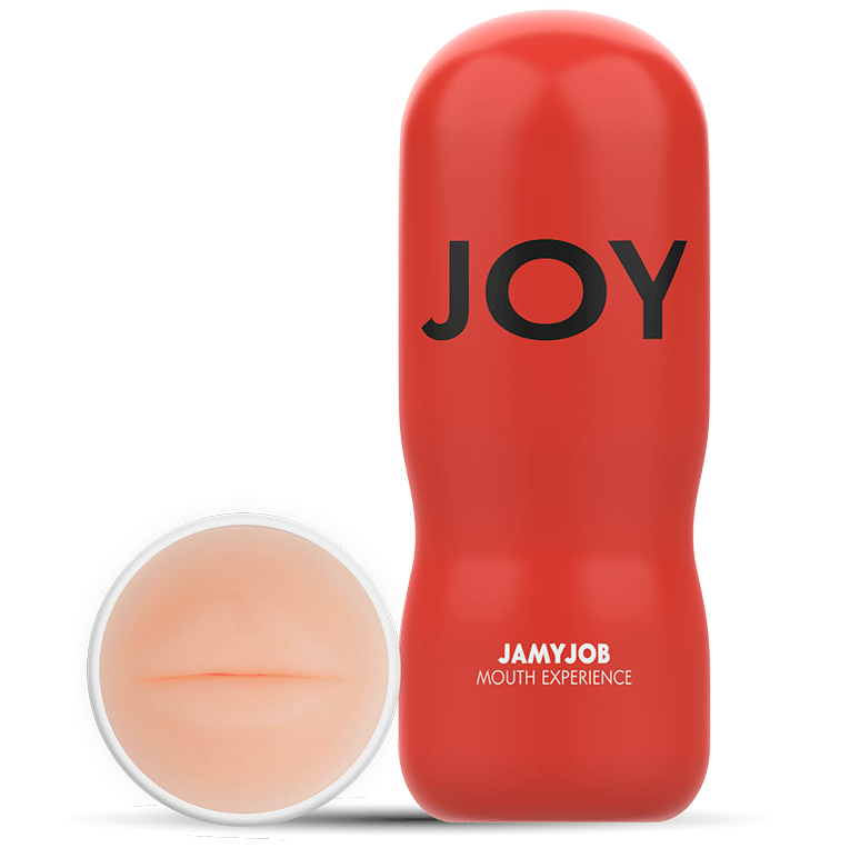 Jamyjob Mouth Power – Mund-Masturbator aus TPR