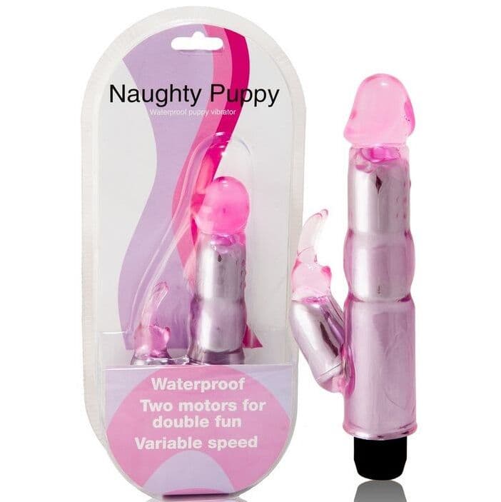 Baile Rabbit-Vibrator mit einstellbarem Klitorisarm, Rosa
