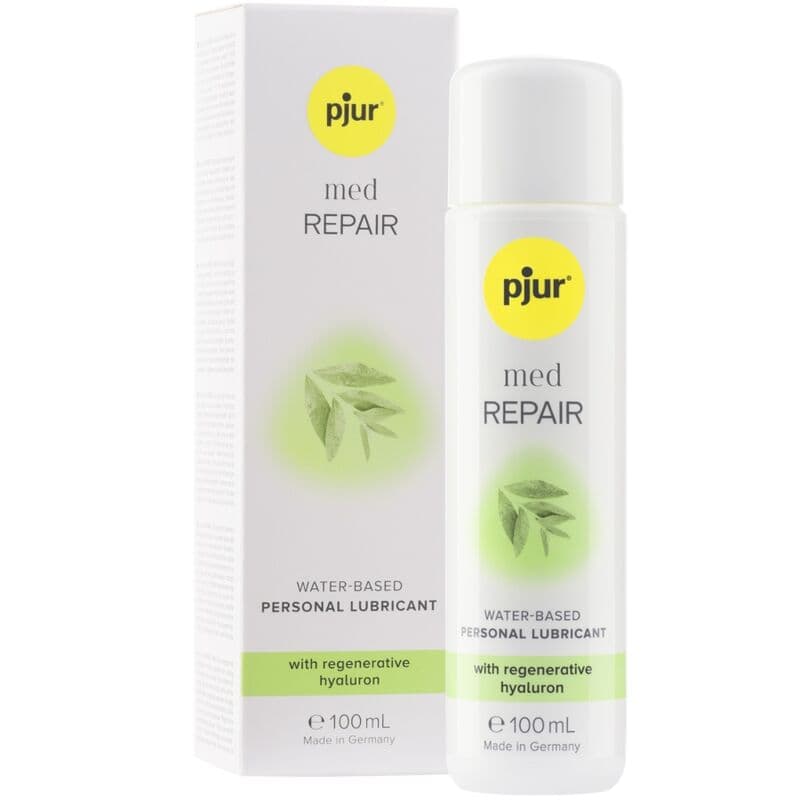 Pjur MED Repair – Gleitgel auf Wasserbasis, Regenerationsgleitmittel mit Hyaluronsäure