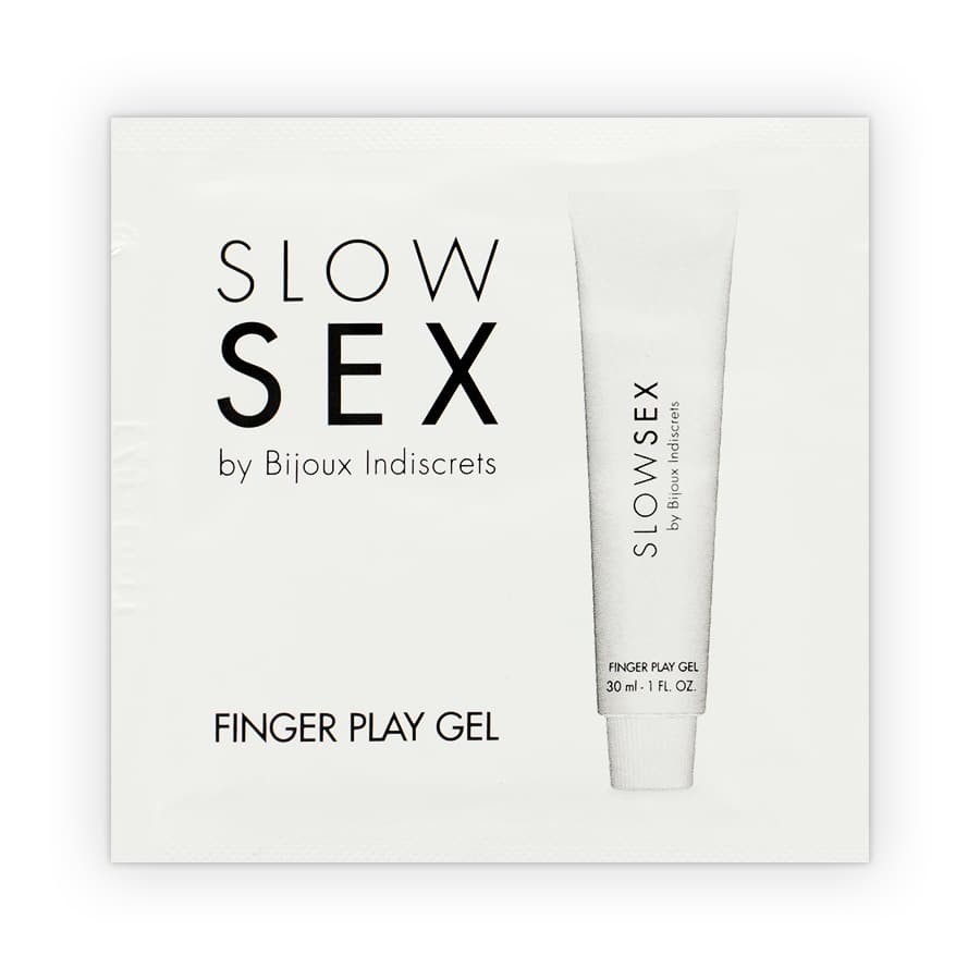 Bijoux Indiscrets Slow Sex – Fingerspiel-Massagegel, Einzeldosis