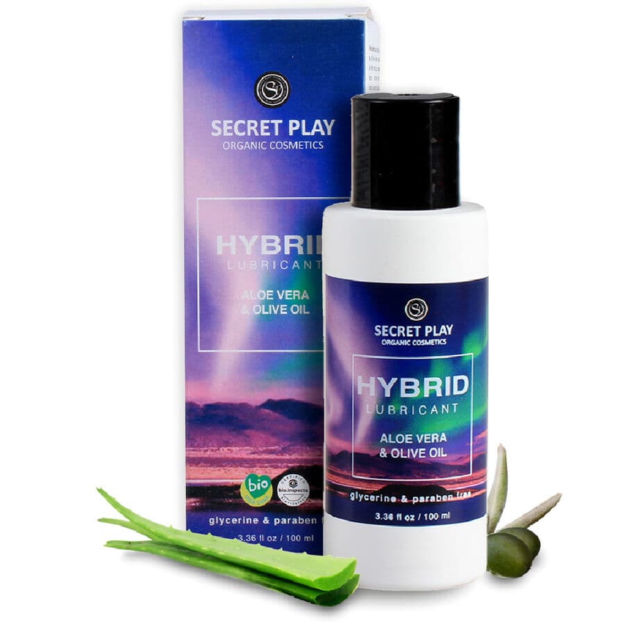 Secretplay Hybrid – Bio-Gleitgel auf Wasserbasis