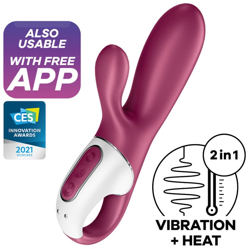 Satisfyer Hot Bunny – Rabbit-Vibrator mit Wärmefunktion