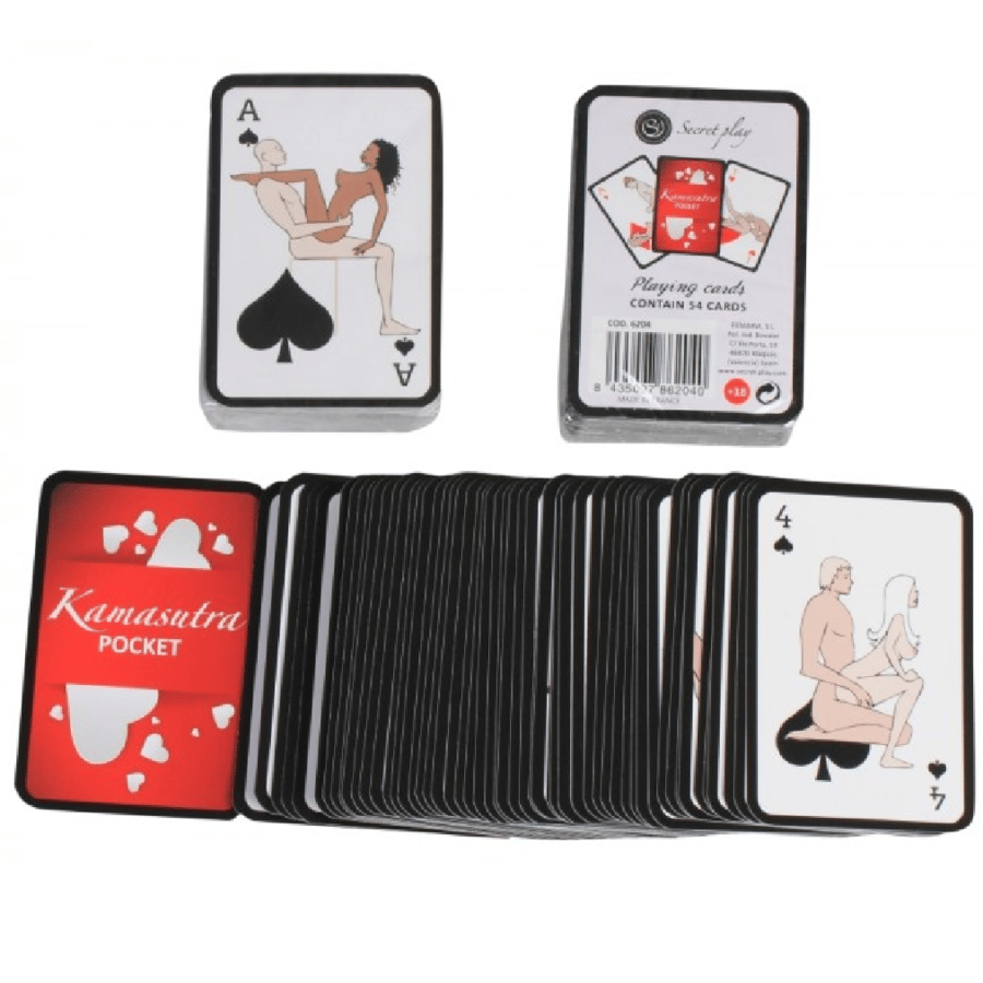 SecretPlay Pocket Kamasutra – Erotisches Kartenspiel im Taschenformat