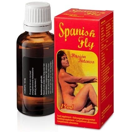 Cobeco Spanish Fly Passion Intenso – Stimulierende Tropfen mit L-Arginin und Vitamin C