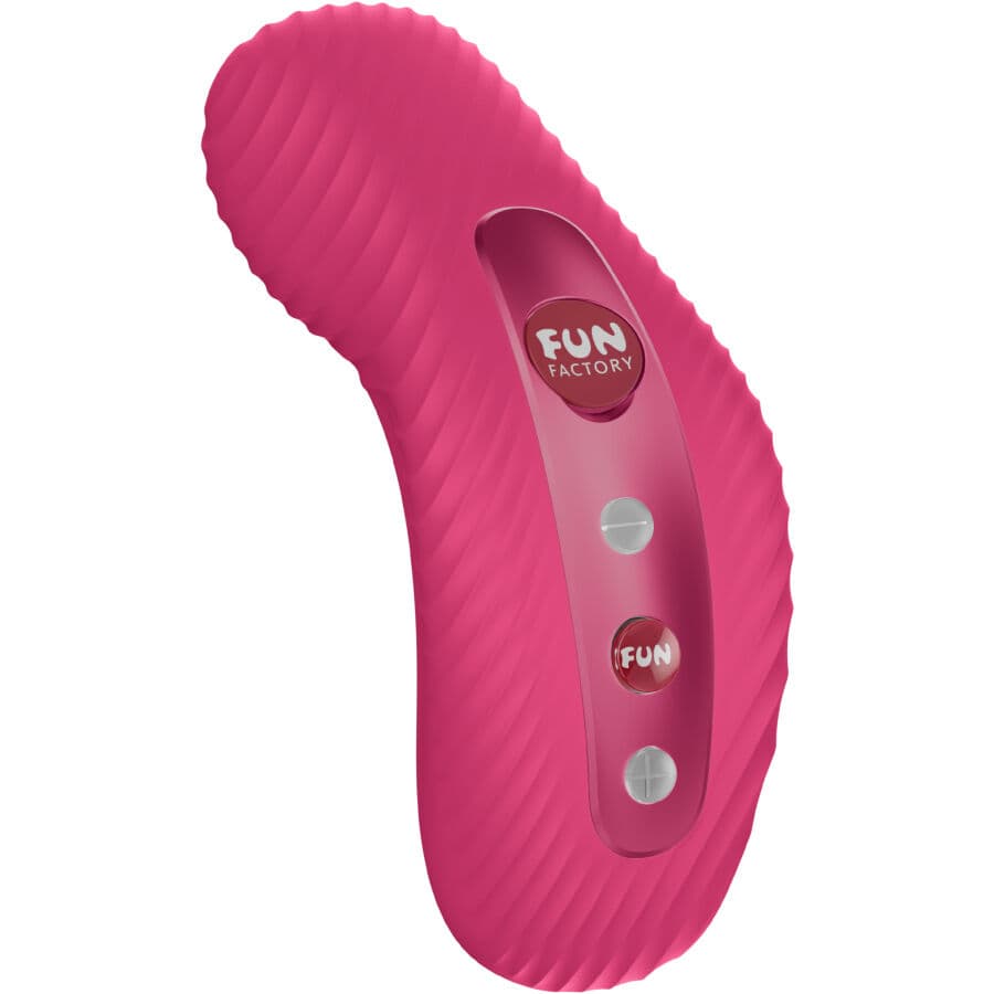 Fun Factory Laya III – Auflegevibrator mit Klopfeffekt – Himbeere, Ansicht 4