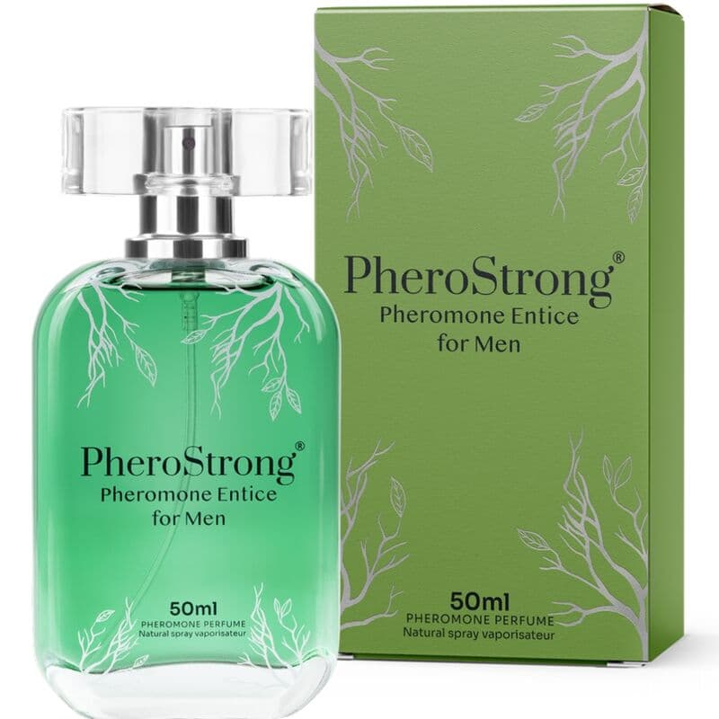 PheroStrong Entice – Pheromon-Parfum für Männer, holzig