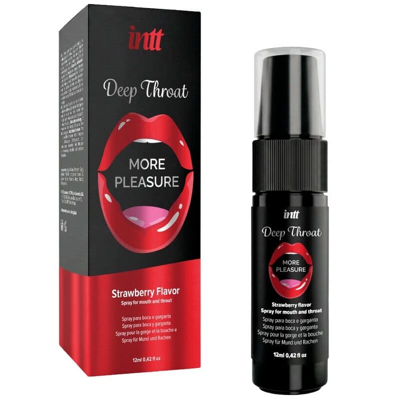 INTT Deep Throat – Oralspray mit Geschmack – Erdbeere, Ansicht 4