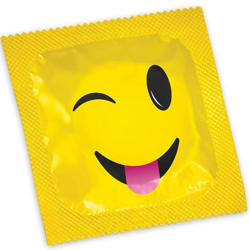 Pasante Smiley – Kondome mit vier Smiley-Designs, 144 Stück
