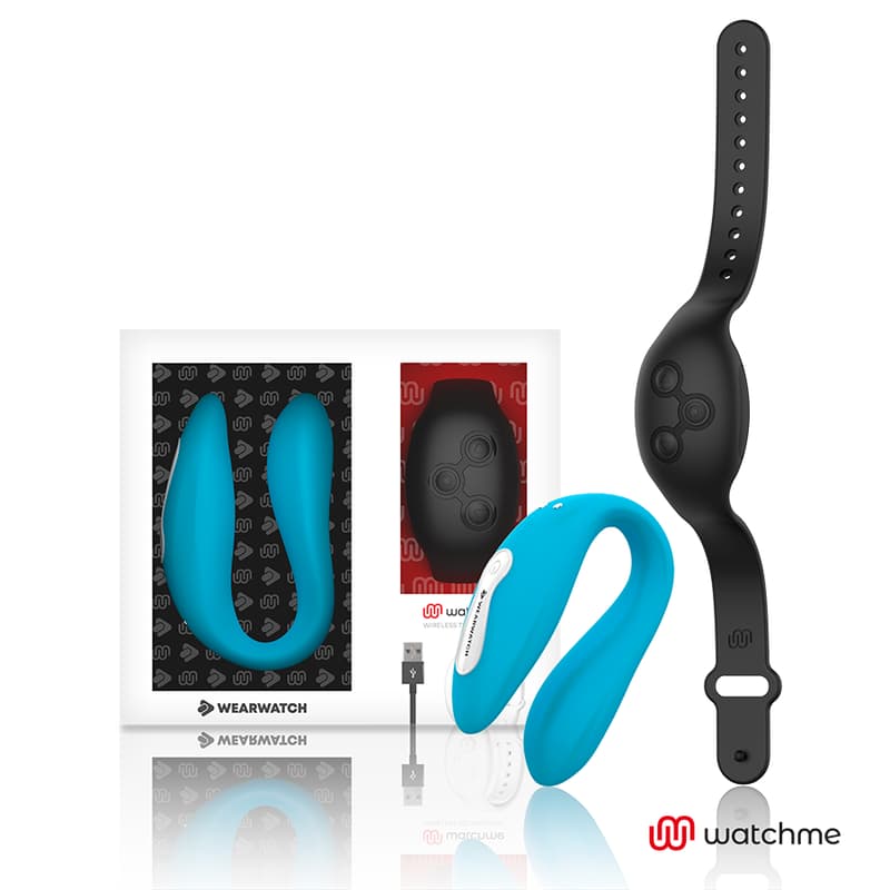 Wearwatch Dual Technology WatchMe – Paarvibrator, Indigo/Jet