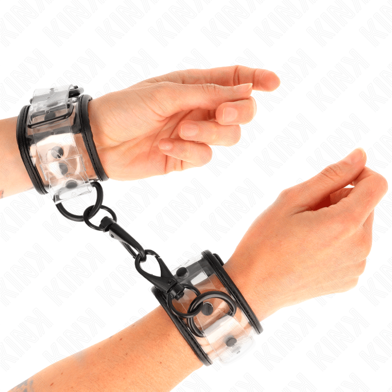 Kink Handgelenkmanschetten Transparent – verstellbar 18–30 cm
