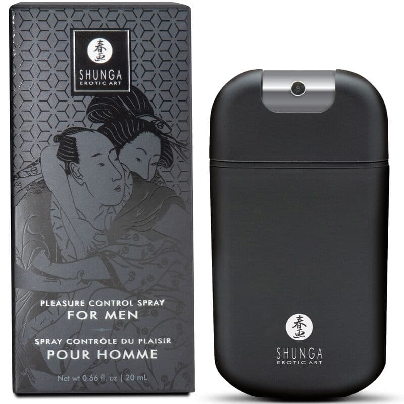 Shunga Pleasure Control – Lustspray für Männer