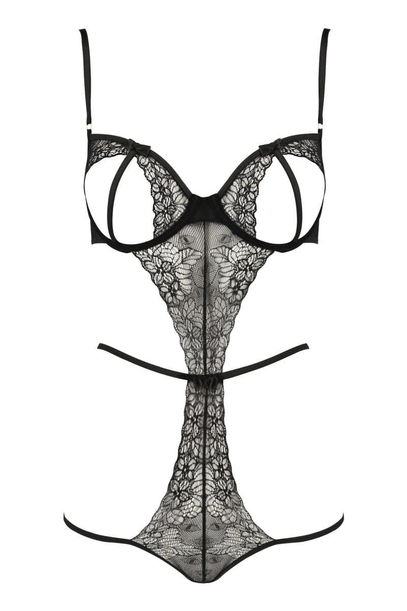 Passion Devil Collection Body – mit Bügel-Cups und Hakenverschluss