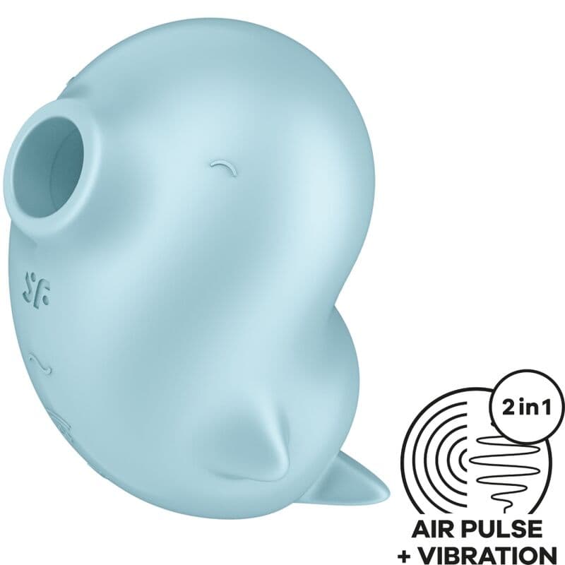 Satisfyer Sassy Seal – Druckwellenvibrator mit zwei Motoren