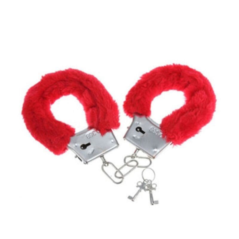 Diablo Picante – Pleasure Furry-Handschellen mit Plüschfutter