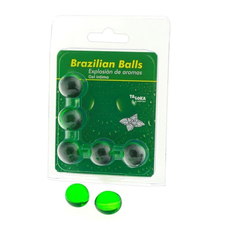 Taloka 5 Brasilianische Kugeln – Intimgel – Minze, Ansicht 3