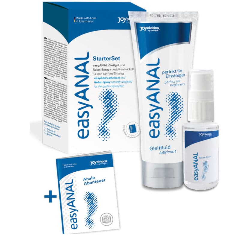 Joydivision EasyAnal – Anal-Starter-Set aus Schmiermittel und Relax-Spray