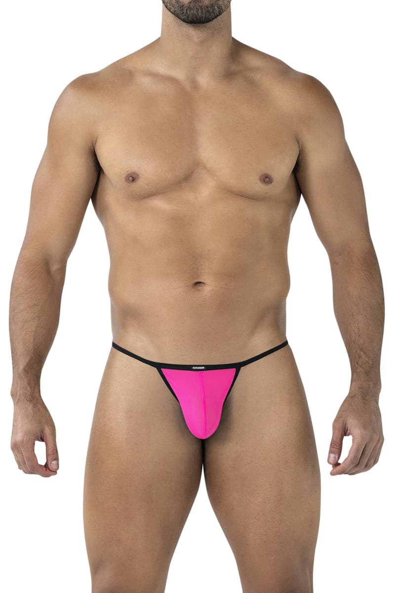 Cut4Men Mini Tanga Kini in Pink – Herren-Slip im schmalen Mini-Tanga-Kini-Schnitt
