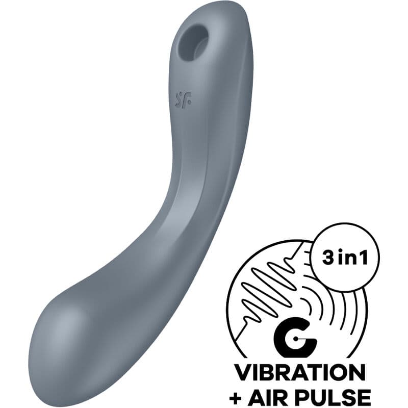 Satisfyer Curvy Trinity 1 – 3-in-1-Druckwellenvibrator