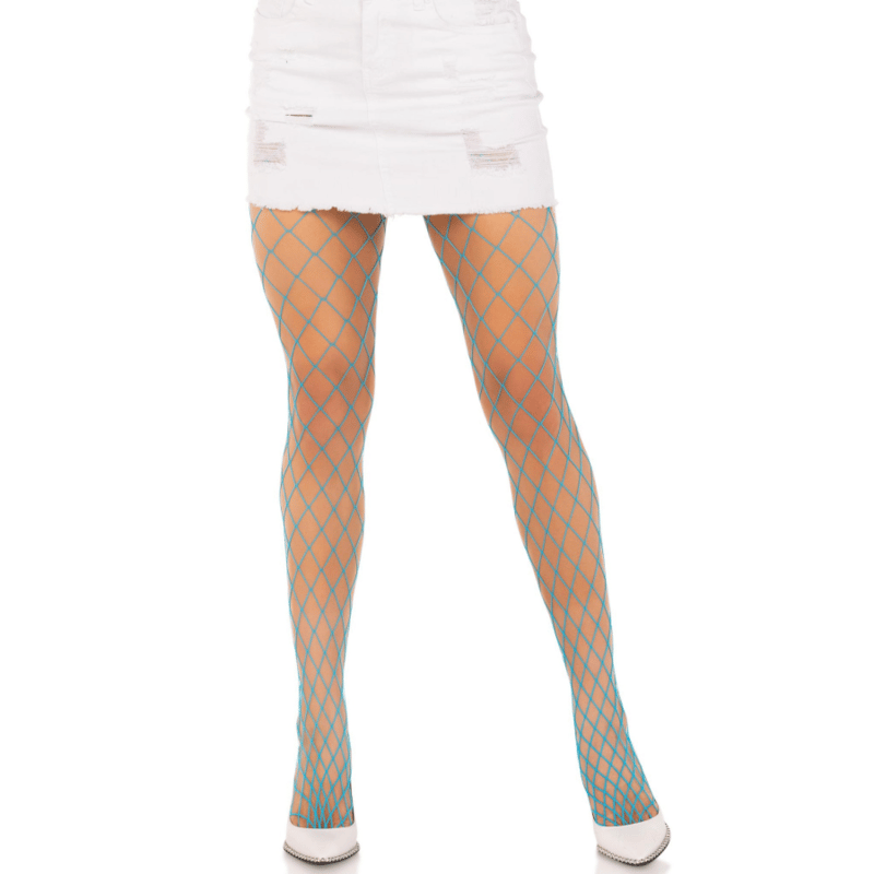 Leg Avenue Diamond – Netzstrumpfhose mit grobem Rautenmuster
