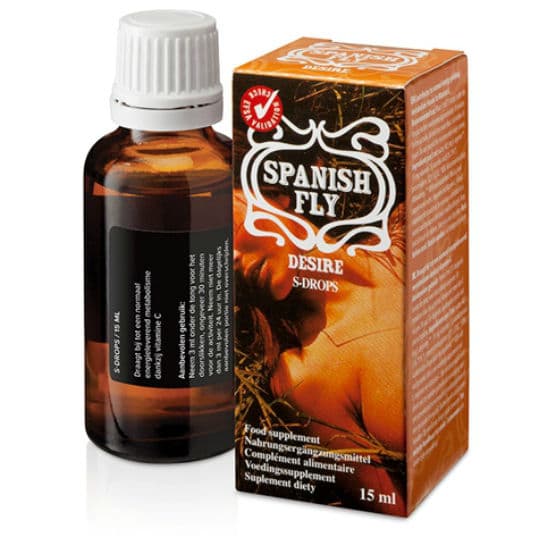 Cobeco Spanish Fly Desire – Stimulierende Tropfen mit L-Arginin und Vitamin C