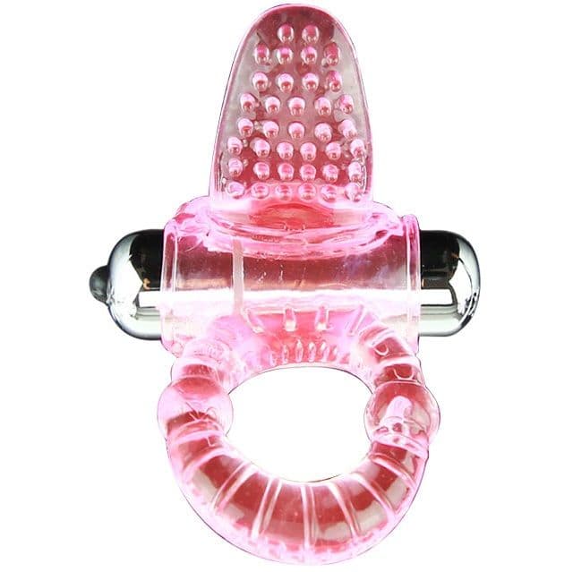 Baile Sweet ABS Vibrationsring – Penisring mit Klitorisstimulator, 10 Rhythmen
