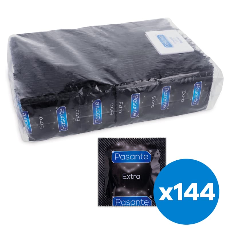 Pasante Extra – extra dicke Kondome im 144er-Beutel