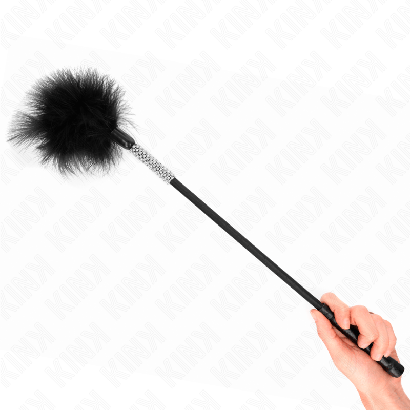 Kink Federstab mit Strassgriff – Federkitzler mit Glitzergriff