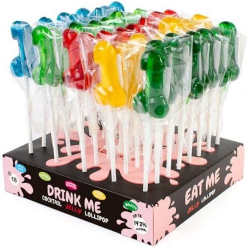 Secretplay Display Penis-Lutscher – Sortiment mit 40 Einheiten
